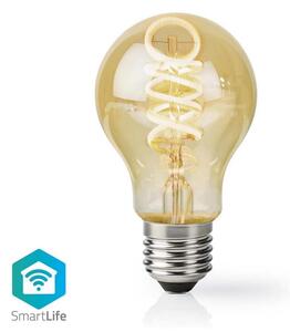 Nedis WIFILRT10A60 - Stmievateľná LED žiarovka A60 E27/4,9W/230V Wi-Fi 1800-6500K
