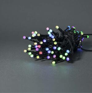 Nedis WIFILX01C42-LED RGB Vonkajšia svetelná reťaz 42xLED/8 funkcií 8m IP65 Wi-Fi Tuya