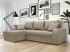 Mirjan24 Rohová sedačka Burnet Lux, Dostupné poťahy: Spirit Taupe 5903211544613