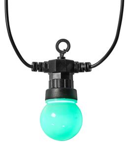 Nedis WIFILP03C10 - LED RGB Dekoračná reťaz 10xLED 12m IP65 Wi-Fi Tuya