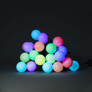 Nedis WIFILP03C20 - LED RGB Dekoračná reťaz 20xLED/8 funkcií 13m IP65 Wi-Fi Tuya