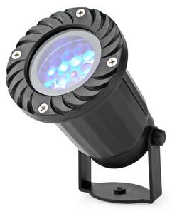 Nedis CLPR1 - LED Vianočný vonkajší projektor snehových vločiek 5W/230V IP44