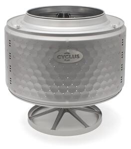 Cyclus Ecodrum HD Kruhový kô na ohe z nehrdzavejúcej ocele - Kô na ohe do záhrady - Sud na ohe a ohnisko - Kô na ohe z robustnej ocele - Ekologický dizajn - Recyklovaný