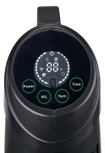 Nedis HTPA21BKW - Vonkajšie vykurovacie teleso SmartLife 600/1200W/230V Wi-Fi Tuya IP24