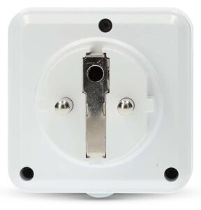 Nedis ZBPO130EWT -Inteligentná zásuvka Smartlife 3680W/230V/ Typ E/16A Wi-Fi Tuya IP44