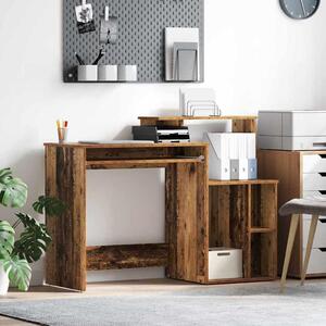 Maison Exclusive – Písací stôl z recyklovaného dreva a drevených materiálov, rozmer 120,5 x 44 x 88,5 cm