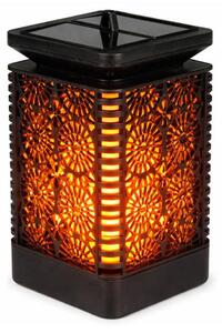 Verk 12388 Solární LED zahradní lampion závsný se senzorem soumraku 15 x 9 cm, erný