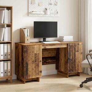 Maison Exclusive – Písací stôl z recyklovaného dreva a drevotriesky, 142,5 x 50 x 75 cm