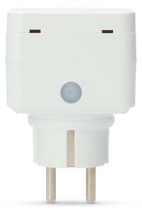 Nedis WIFIPO130EWT - Inteligentná zásuvka 3680W/230V/ Typ E/16A Wi-Fi Tuya IP44