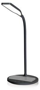 Nedis LTLGQ4M2BK - Stm. lampa s bezdr. nabíjaním Qi LED/5,5W/230V 2700-6500K