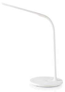 Nedis LTLGQ4M2WT - Stm. lampa s bezdr. nabíjaním Qi LED/5,5W/230V 2700-6500K