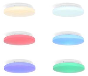 Nedis WIFILAC35WT - LED RGBW Stm. svietidlo LED/18W/230V 2700-6500K IP44 Wi-Fi