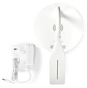 Nedis LTLGQ4M2WT - Stm. lampa s bezdr. nabíjaním Qi LED/5,5W/230V 2700-6500K