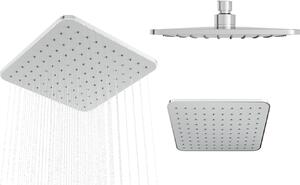 Granitan | Daová sprchová hlavica K - 200 mm - Chróm - Moderný dizajn - Vysoká kvalita - Jednoduchá intalácia