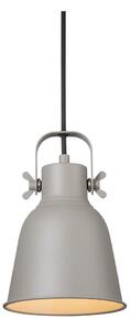 Nordlux - Luster na lanku ADRIAN 1xE27/25W/230V pr. 16 cm šedá
