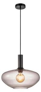 Nordlux - Luster na lanku ALTON 1xE27/60W/230V čierna