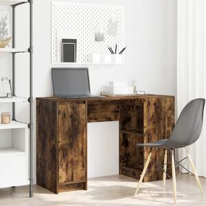 Maison Exclusive - písací stôl z dymového dubu 120x42x76 cm drevený materiál