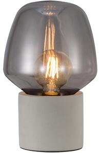 Nordlux - Stolná lampa CHRISTINA 1xE27/25W/230V betón/čierna
