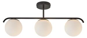 Nordlux - Luster na tyči GRANT 3xE14/25W/230V čierna