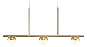 Nordlux - Luster na lanku CONTINA 3xG9/5W/230V mosadz