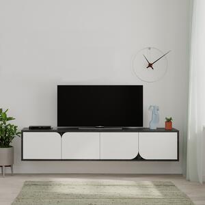 Televízny stolík Houseland Spark bendir/biely