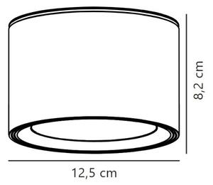 Nordlux - LED bodové svietidlo do kúpeľne LANDON LED/6,5W/230V IP44 čierne