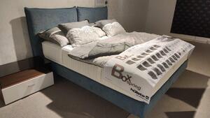 BOXSPRING luxusná čalúnená posteľ BF 410