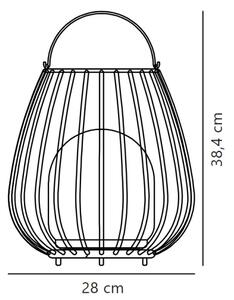Nordlux - LED stmievateľné prenosné vonkajšie svietidlo JIM TO-GO LED/3W/3,7V IP