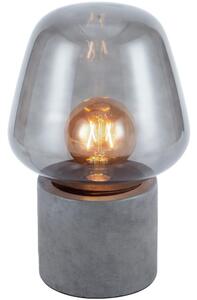 Nordlux - Stolná lampa CHRISTINA 1xE27/25W/230V betón/šedá