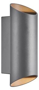 Nordlux - Vonkajšie nástenné svietidlo NICO 2xGU10/35W/230V IP54 antracit