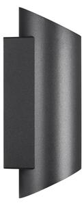 Nordlux - Vonkajšie nástenné svietidlo NICO 2xGU10/35W/230V IP54 čierna