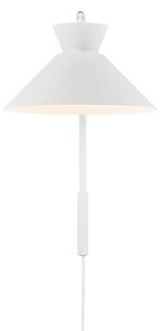 Nordlux - Nástenná lampa DIAL 1xE27/40W/230V biela
