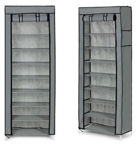 MODERNHOME Textilný botník GARDEROBE 58x28x161 cm sivý