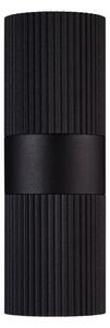 Nordlux - Vonkajšie nástenné svietidlo KYKLOP 2xGU10/25W/230V IP54 čierna