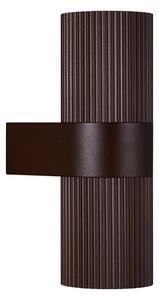 Nordlux - Vonkajšie nástenné svietidlo KYKLOP 2xGU10/25W/230V IP54 hnedá