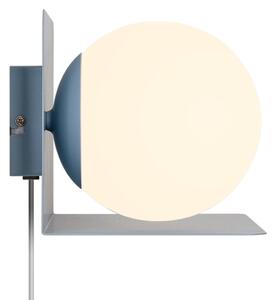 Nordlux - Nástenné svietidlo s poličkou LILIBETH 1xE14/25W/230V modrá