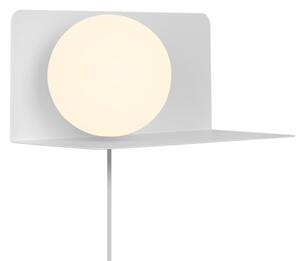 Nordlux - Nástenné svietidlo s poličkou LILIBETH 1xE14/25W/230V biela