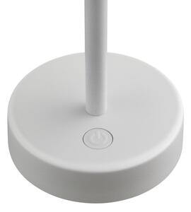 Nordlux - LED stmievateľná nabíjateľná stolná lampa ELLEN LED/2,8W/3,7V IP44 biela