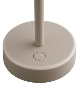 Nordlux - LED stmievateľná nabíjacia stolová lampa ELLEN LED/2,8W/3,7V IP44 béžová