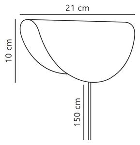 Nordlux - Nástenné svietidlo MODEL 1xE14/25W/230V čierna