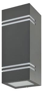 Vonkajšie nástenné svietidlo QUAZAR7 2xGU10/11W/230V IP44 šedá