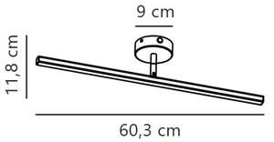 Nordlux-LED Kúpeľňové osvetlenie zrkadla IP LED/7,2W/230V IP44 60 cm matný chróm