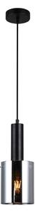 ITALUX PND-5581-1-BK+SG - Luster na lanku SARDO 1xE27/40W/230V čierna
