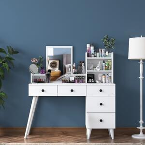 Kalune Design Toaletný stolík Margot 01 biely