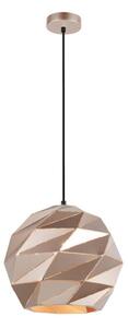 ITALUX PND-2424-1L-GD -Luster na lanku PALERMO 1xE27/40W/230V pr. 32 cm rose gold