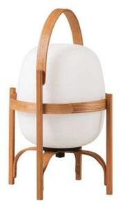 Stolové Lampa Santa & Cole, stmievateľné, Biela, Obývacia izba, Sklo