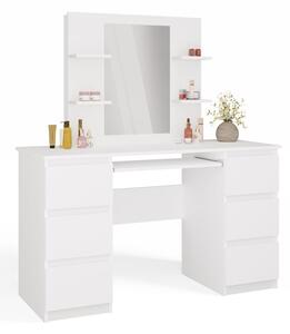 TP Living Toaletný stolík Marina Kuba 130 cm biely