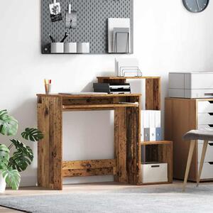 Maison Exclusive – Písací stôl z recyklovaného dreva a drevených častíc, rozmer 106 x 41 x 88,5 cm