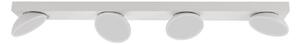ITALUX SPL-31976-4B-WH - LED Bodové svietidlo CASTELIO 4xLED/5W/230V 4000K biela