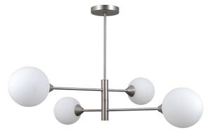 ITALUX PND-55342-4-SN - Luster na tyči EVORA 4xG9/5W/230V nikel